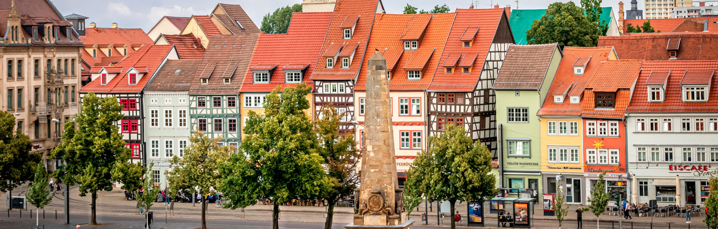Häuserzeile Altstadt Erfurt
